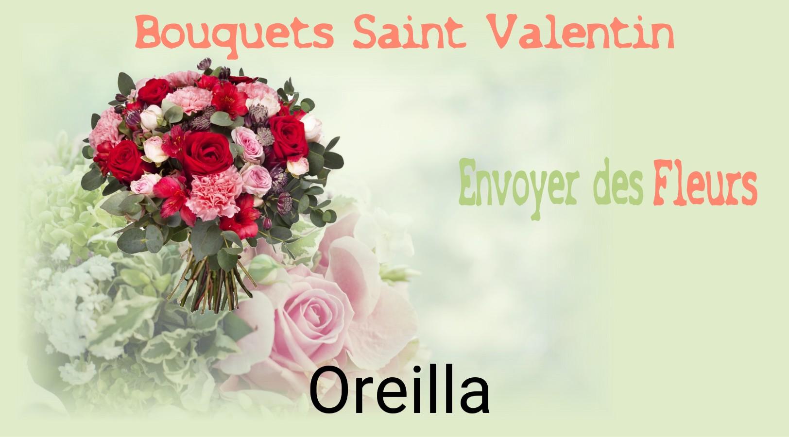 Roses de Saint-Valentin livrées à Oreilla